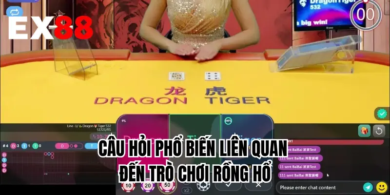 Câu hỏi phổ biến liên quan đến trò chơi Rồng Hổ