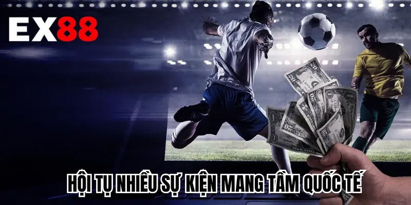 Hội tụ nhiều sự kiện mang tầm quốc tế